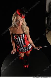 CHRISTY STANDING POSE WITH STICK